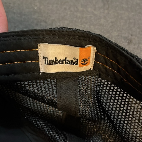 Timberland black/tan logo snapback - Picture 3 of 5